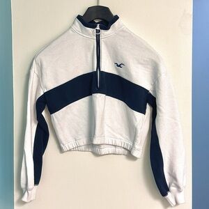 Cropped holister sweater